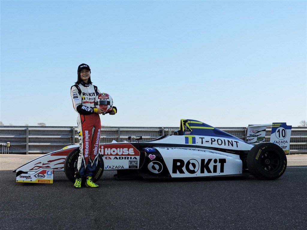 Juju Noda er klar til en ny sæson i Formel 4.
(Foto: Noda Racing Academy)